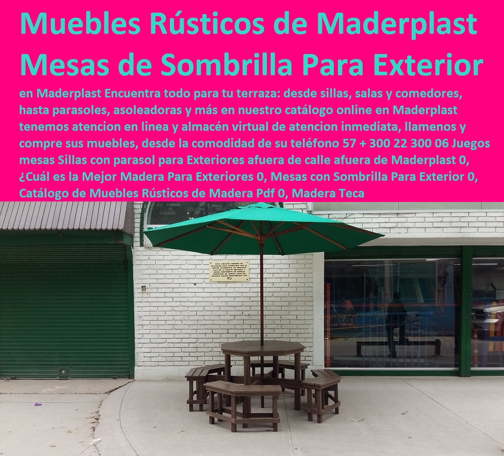 Juegos mesas Sillas con parasol para Exteriores afuera de calle afuera de Maderplast 0, ¿Cuál es la Mejor Madera Para Exteriores 0, Mesas con Sombrilla Para Exterior 0, Catálogo de Muebles Rústicos de Madera Pdf 0, Muebles De Terrazas De Exterior 0 Interior 0 Muebles De Jardín Y Exteriores 0 Muebles Para Exteriores De Madera Plástica Maderplast 0 Muebles Para Hostelería Y Hotelería 0 Muebles Para Cafeteria 0 Muebles Para Restaurante 0 Diseño de Muebles Campestres 0 Fábrica de muebles Campestres, Muebles Campestres Para Exteriores 0 Madera Teca Juegos mesas Sillas con parasol para Exteriores afuera de calle afuera de Maderplast 0, ¿Cuál es la Mejor Madera Para Exteriores 0, Mesas con Sombrilla Para Exterior 0, Catálogo de Muebles Rústicos de Madera Pdf 0, Madera Teca